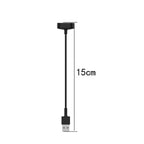 Cablu de incarcare Edman pentru Bratara Fitbit Inspire/Fitbit Inspire HR, Negru