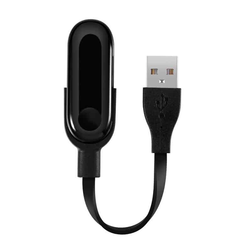 Cablu de incarcare Edman pentru Bratara Xiaomi Mi Band 3, Negru