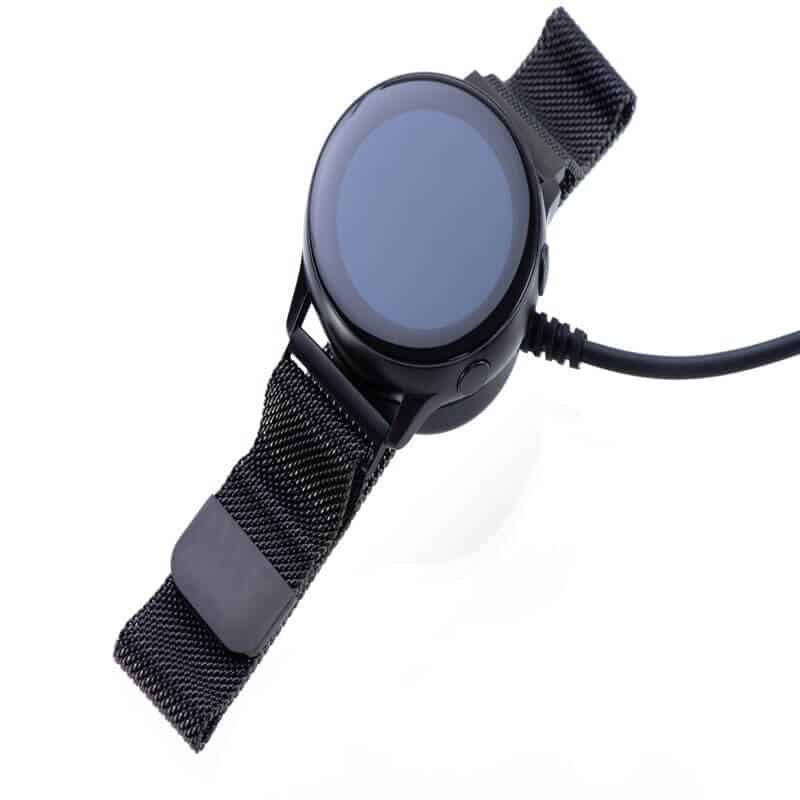 Cablu de incarcare Edman pentru Samsung Galaxy Watch Active 1/2/3, Galaxy Watch 3/4/5, Negru