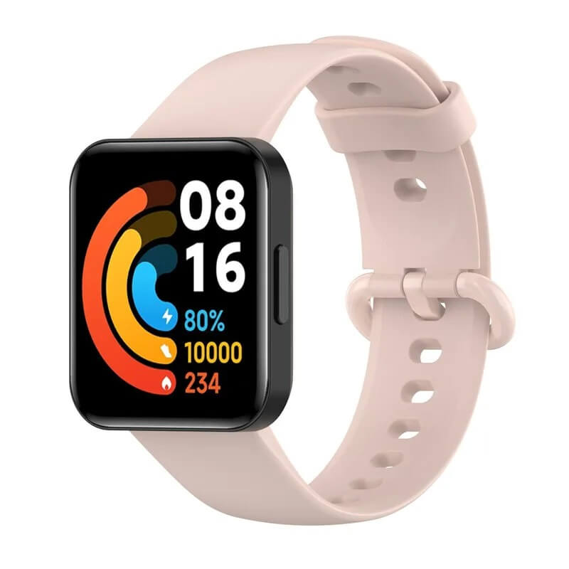 Curea bratara Edman pentru Xiaomi Mi Watch 2 Lite, Redmi watch 2, Roz deschis