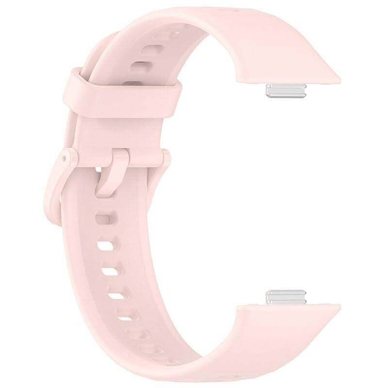 Curea bratara Edman siliconica pentru Huawei Watch Fit 3/4/4 Pro, Roz