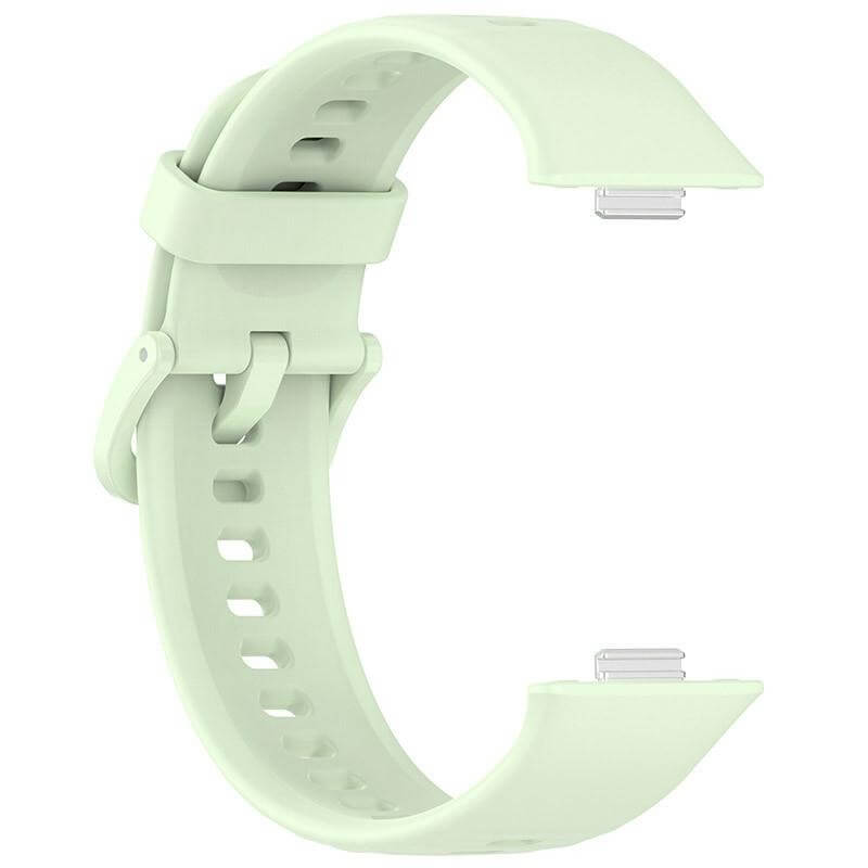 Curea bratara Edman siliconica pentru Huawei Watch Fit 3/4/4 Pro, Verde deschis