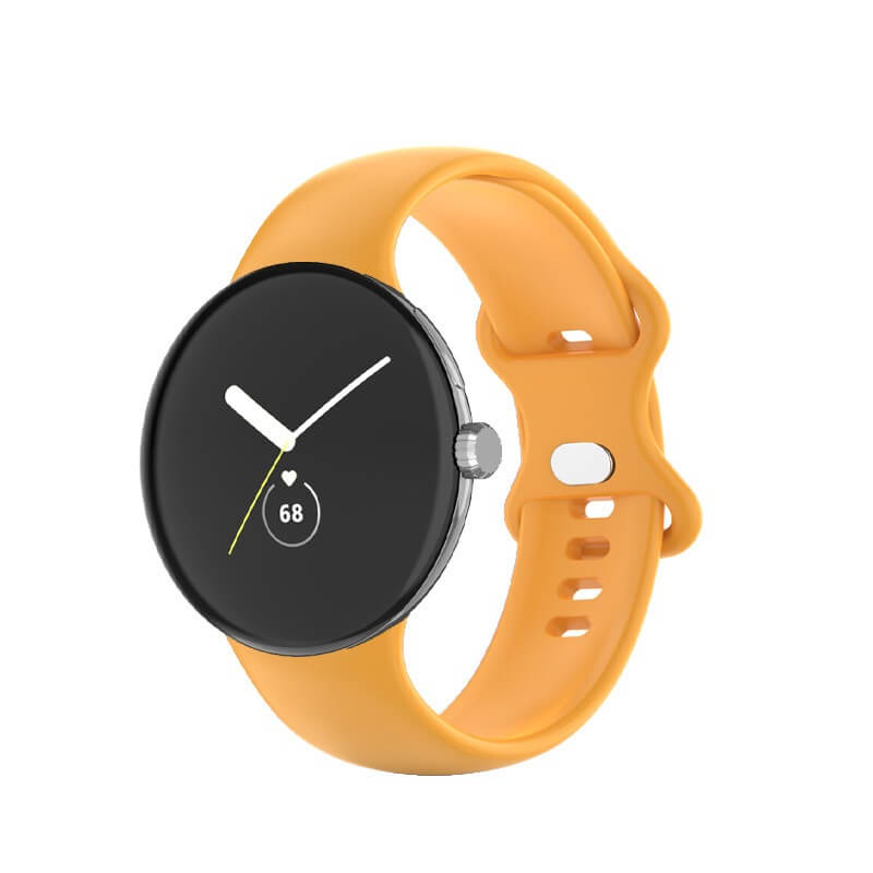curea-de-schimb-siliconica-portocaliu-edman-pentru-Google-Pixel-Watch-edshop-romania-main-1