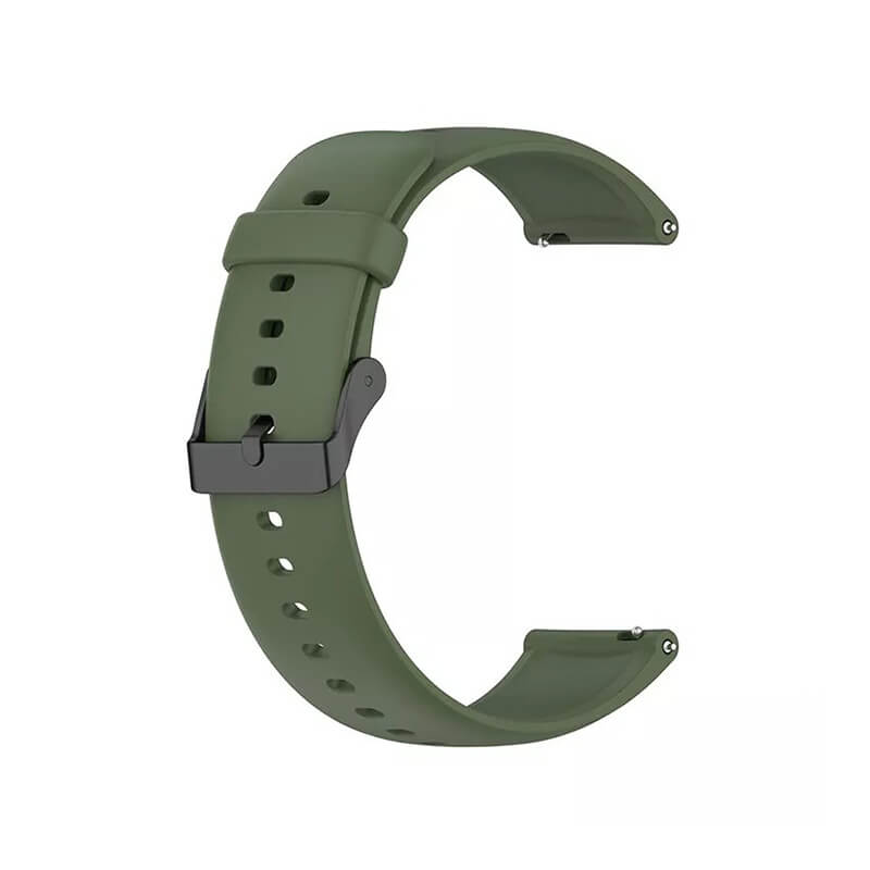Curea Edman compatibila Huawei Watch 3, 22mm, Verde