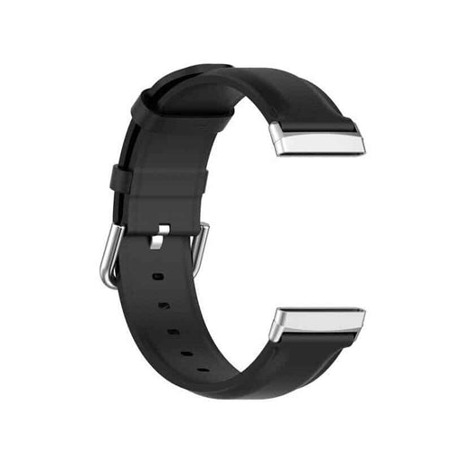 Curea Edman din piele compatibila cu Fitbit Versa 3 / Sense