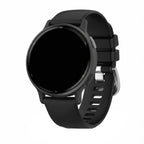 Curea Edman siliconica 20mm compatibila Garmin Vivoactive 5/6 Active 5/6, Negru