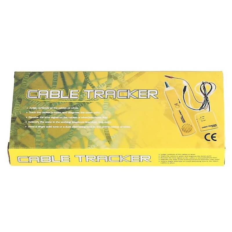 Detector Edman a circuitelor deschise pentru autovehicule, transmitator-receptor cu semnal sonor, Galben