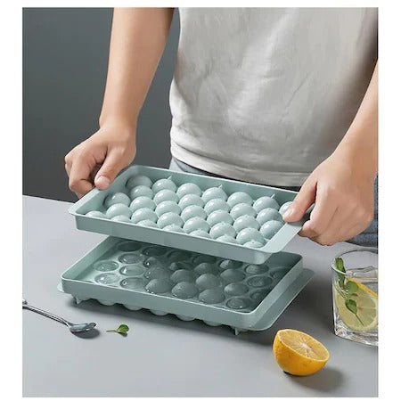 forma-cuburi-gheata-Edman-G1-Plastic-rezistent-Anti-Aderent-330-ml-33-celule-Verde-descriere-2