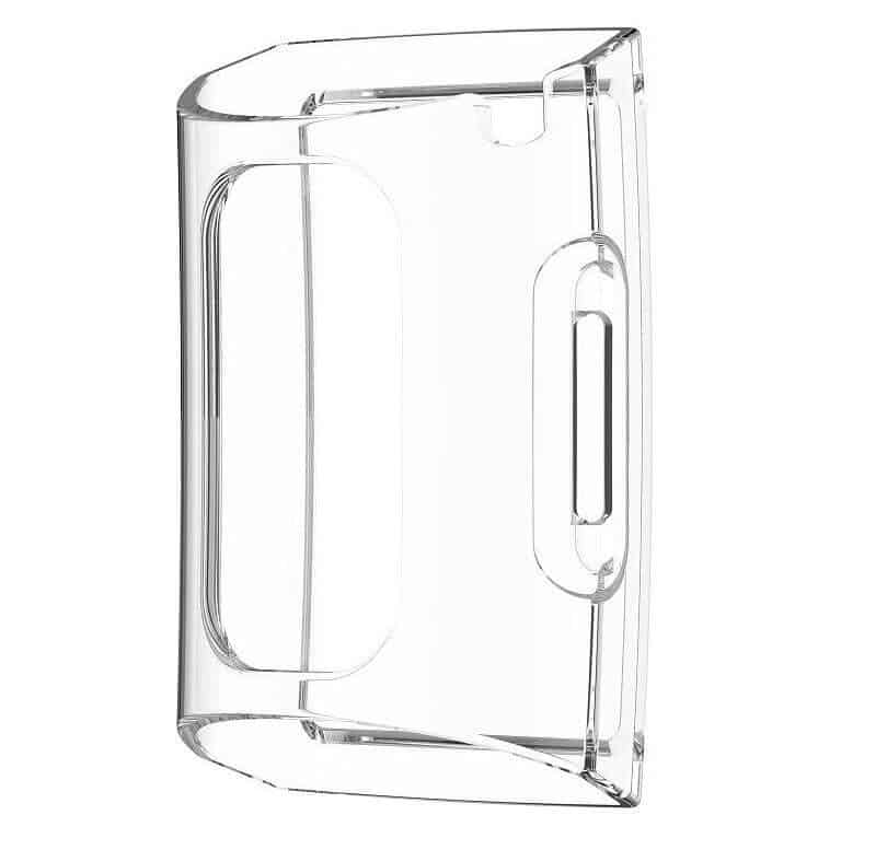 Husa Siliconica Edman pentru Fitbit Charge 3, Transparent