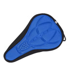 Husa universala Edman AVX-RW5D cu gel pentru scaunul bicicletei, Albastru
