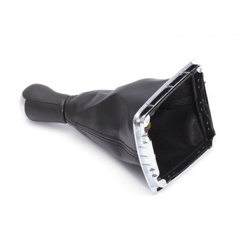 Manson schimbator viteze MOTOR10 cu nuca si saculet pentru Ford Focus 2 Facelift, Ford C-Max, Ford Galaxy, 6 viteze, Negru-Argintiu