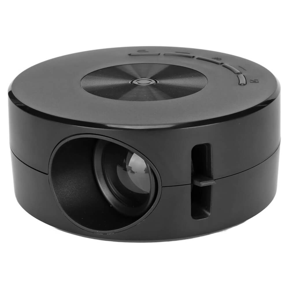 Mini Videoproiector portabil Edman YT200 LED, 1080P, USB, Negru