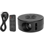Mini Videoproiector portabil Edman YT200 LED, 1080P, USB, Negru