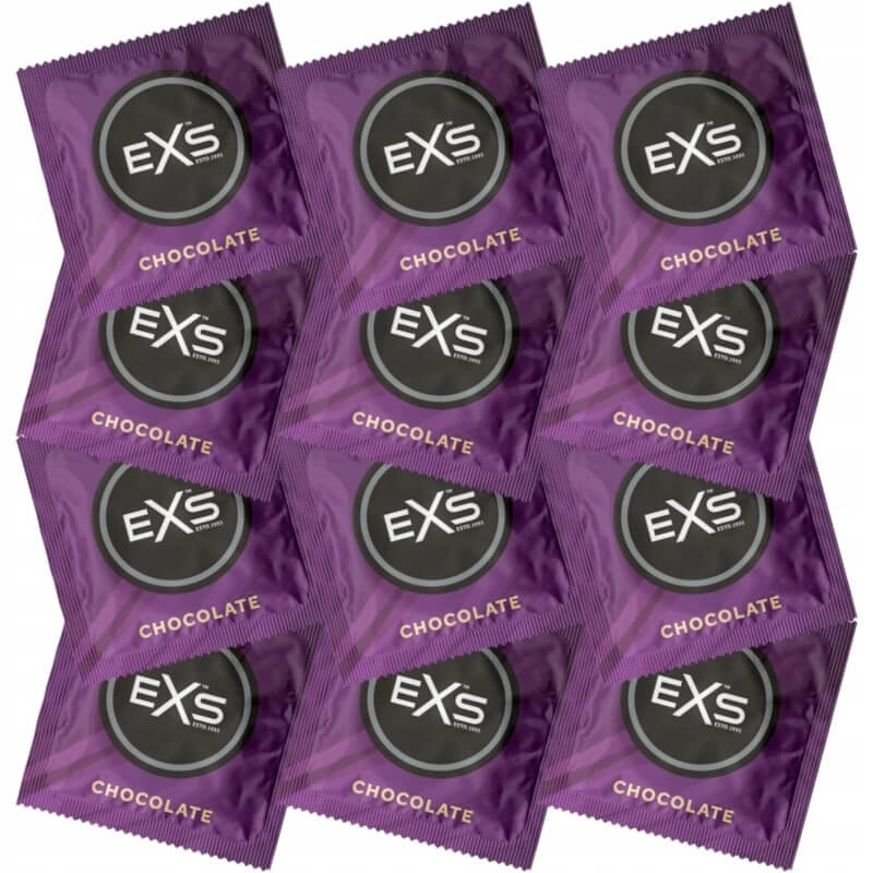 Prezervative EXS Chocolate, 10 bucati