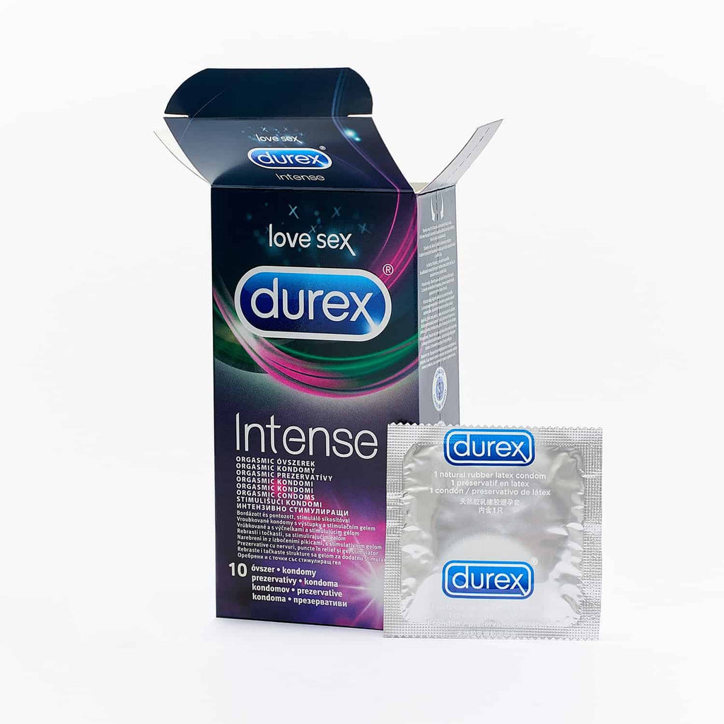 Prezervative Durex Intense Orgasmic, 10 bucati