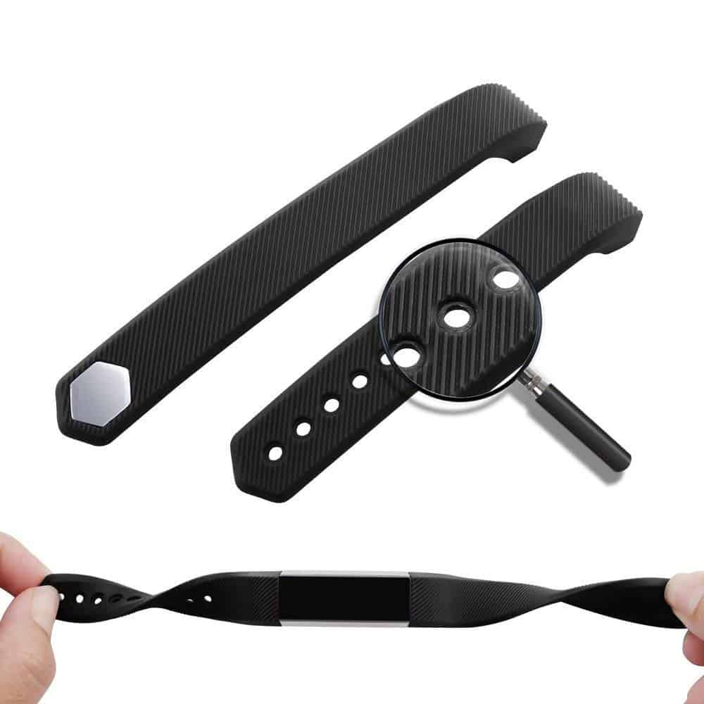Curea Bratara pentru Fitbit Alta/Fitbit Alta HR, marimea S, Negru