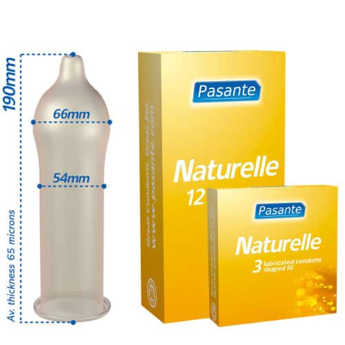 Prezervative Pasante Naturalle, 50 bucati