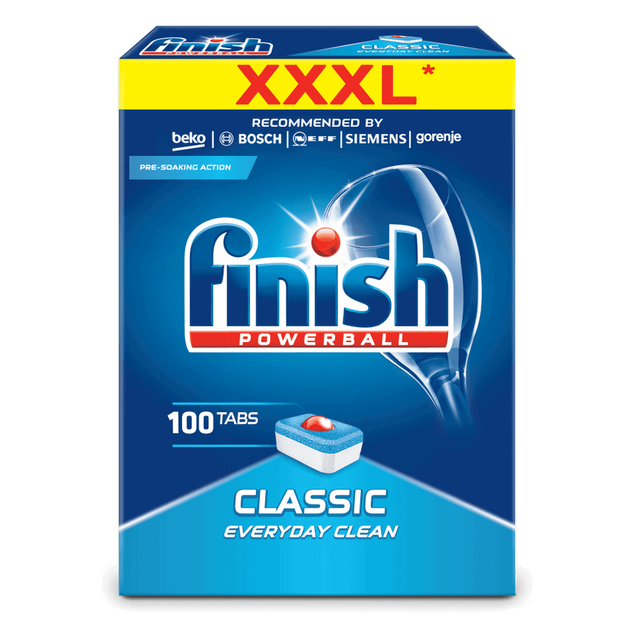 Tablete Finish Classic Regular, 100 bucati