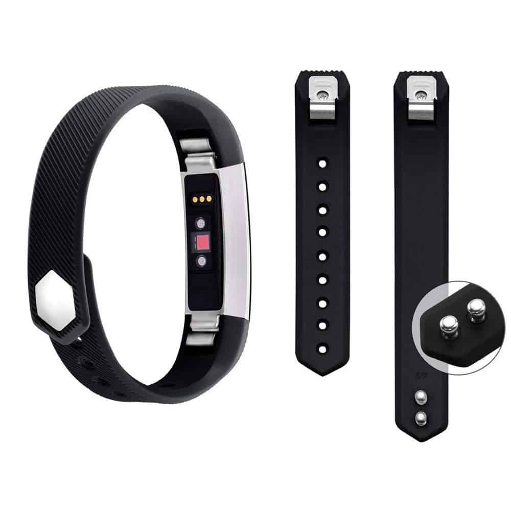 Curea Bratara pentru Fitbit Alta/Fitbit Alta HR, marimea S, Negru