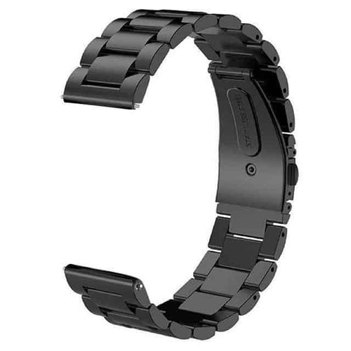 Curea metalica Edman 3Z pentru Samsung Gear S3 si telescoape Quick Release incluse in pachet, latime prindere 22mm