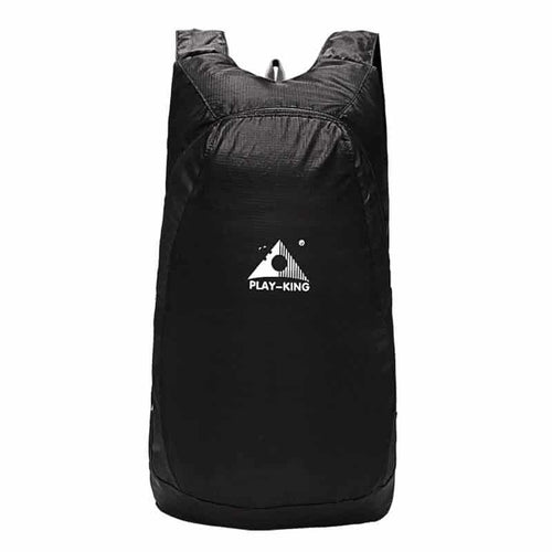 Rucsac portabil Edman Play King din poliester, 75g, Negru