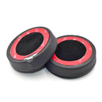 Set 2 bureti Edman pentru casti Beats Solo 3, Solo 2 Wireless, On-Ear, Piele ecologica, Negru