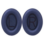 Set 2 bureti Edman pentru casti Bose QuietComfort 35, 35 II, QC35, QC35 II, Spuma cu memorie, Piele ecologica, Albastru