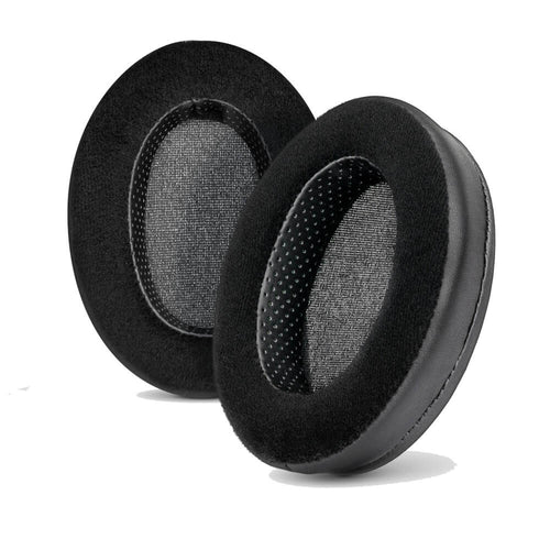 Set 2 bureti Edman pentru casti Brainwavz / Audio-Technica ATH M50X, M50XBT, M50, M40X, M30, M20, M10, ATH-MSR7, Over-Ear, Negru