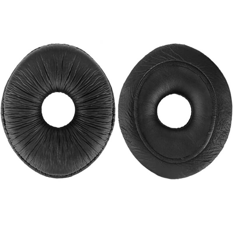 Set 2 bureti Edman pentru casti Panasonic Technics RP-DJ1200, RP-DJ1205, RP-DJ1210, Negru