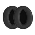 Set 2 bureti Edman pentru casti Sennheiser HD 4.50BT, HD 4.50BTNC, HD 4.40BT, HD 458BT, HD 350BT, HD 4.30G, HD 4.20, Piele ecologica, Negru