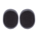 Set 2 bureti Edman pentru casti Skullcandy Crusher 3.0 / 2.0 / 360 / EVO / ANC, Hesh 3, Venue Wireless Over-Ear, Piele ecologica, Gri