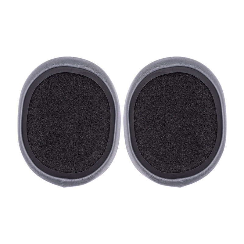 Set 2 bureti Edman pentru casti Skullcandy Crusher 3.0 / 2.0 / 360 / EVO / ANC, Hesh 3, Venue Wireless Over-Ear, Piele ecologica, Gri