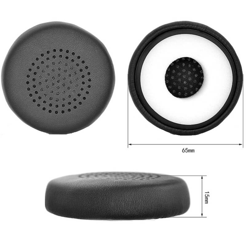 Set 2 bureti Edman pentru casti Skullcandy Uproar, Negru