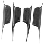 Set 4 manere interior MOTOR10 fata/spate BMW Seria 7 F01 F02 F04, 51419115533, Negru Carbon