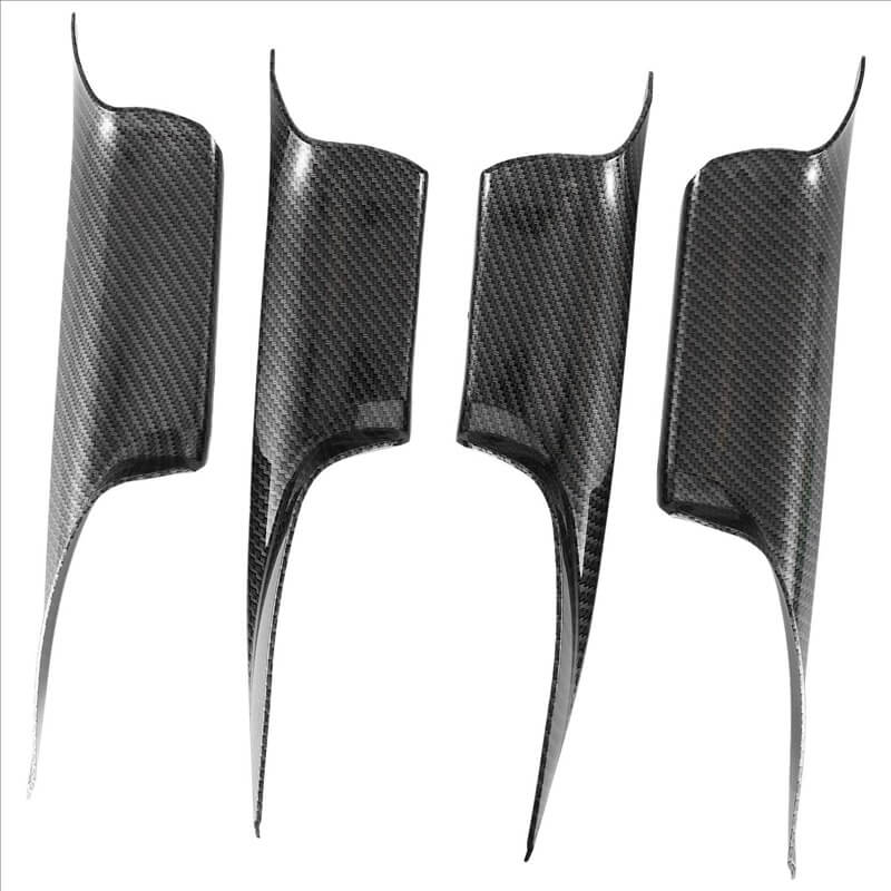 Set 4 manere interior MOTOR10 fata/spate BMW Seria 7 F01 F02 F04, 51419115533, Negru Carbon