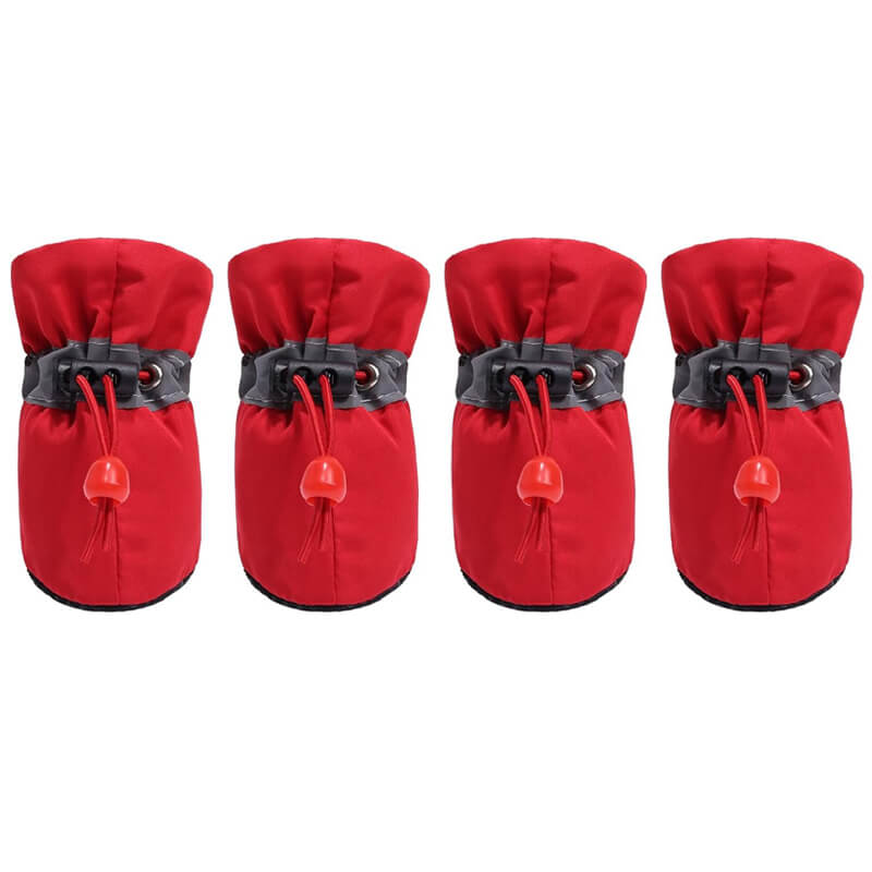 set-ghetute-botosei-edman-protector-walker-care-pentru-caini-marimea-m-rosu-4-bucati