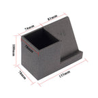 Suport pixuri cu incarcator wireless rapid QI Edman Ontario SP1, 10W, Negru